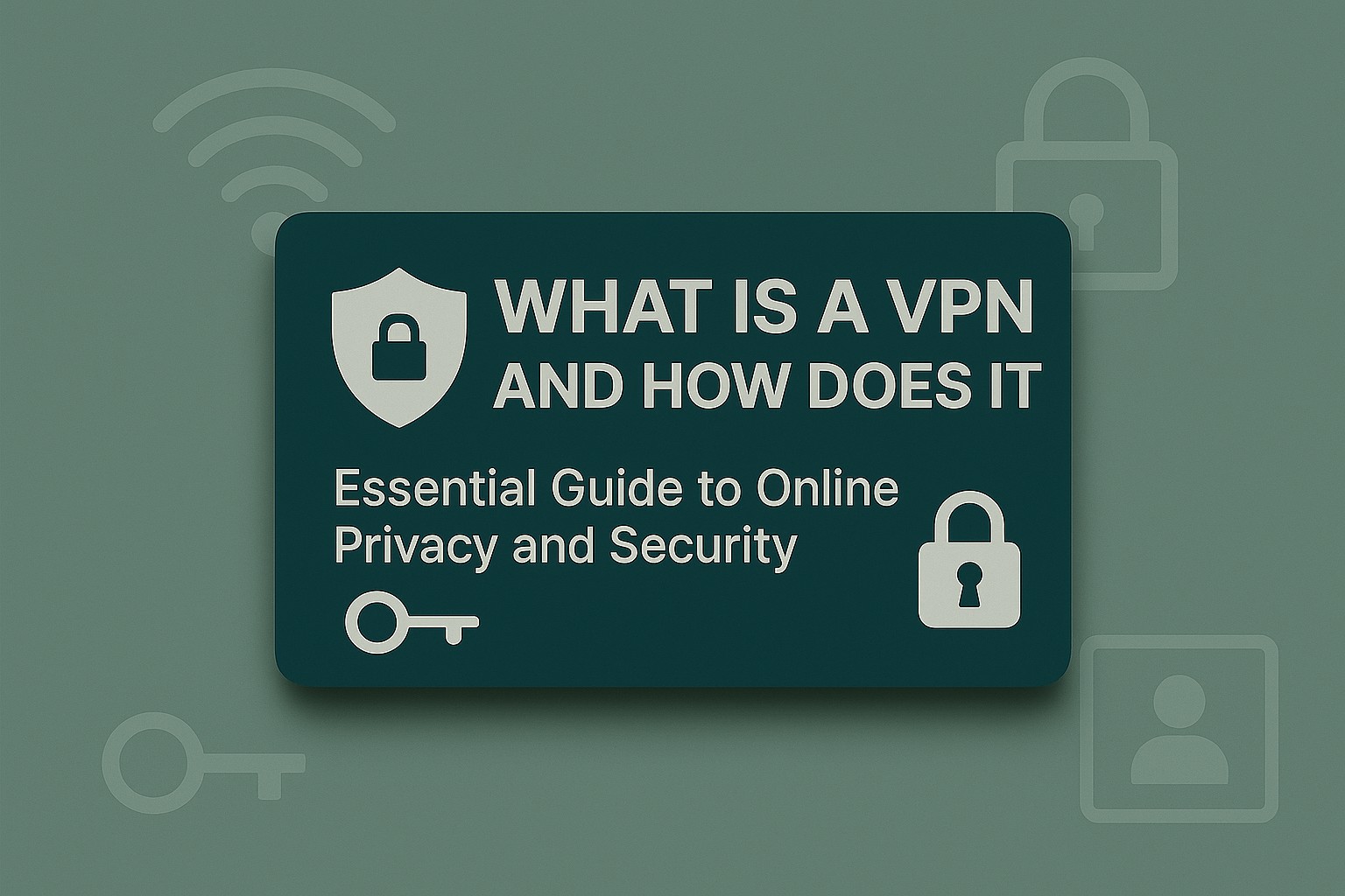 What is a VPN and How Does It Work